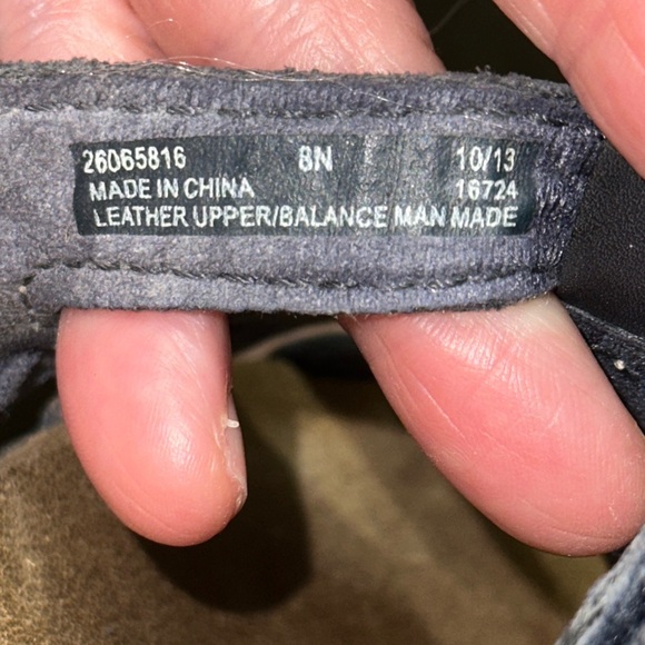 Clarks Blue and Brown Sandals with Woven Straps / KD - Picture 10 of 10